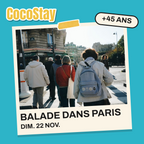 Balade dans Paris · Dim. 22 Nov. · 14h30