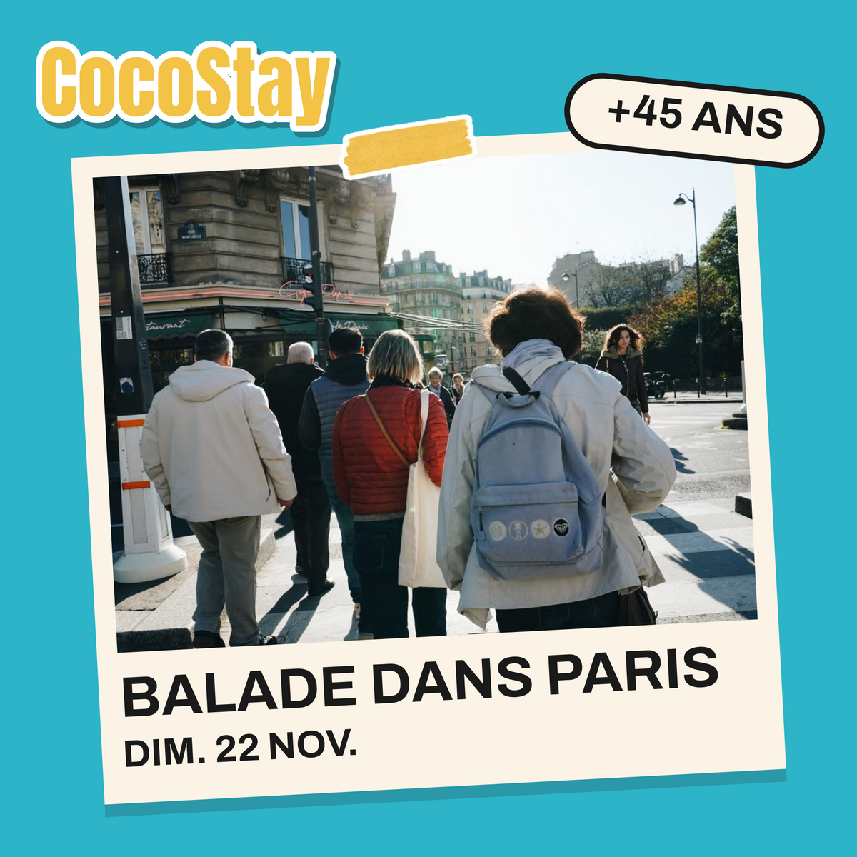 Balade dans Paris · Dim. 22 Nov. · 14h30